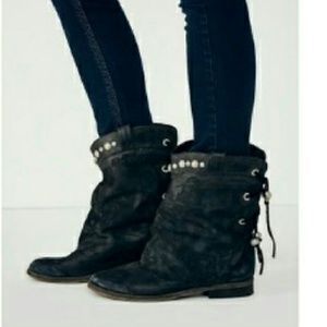 Free people wayland boot real leather size 6